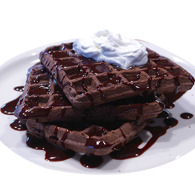 "Belgian Chocolate Dark Waffle (Belgian Waffle) - Click here to View more details about this Product